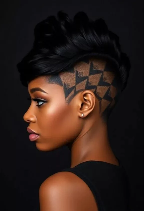 Undercut Artistic Pixie