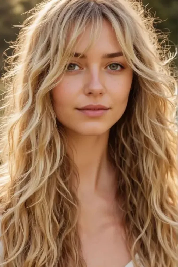 Wispy Bangs and Waves