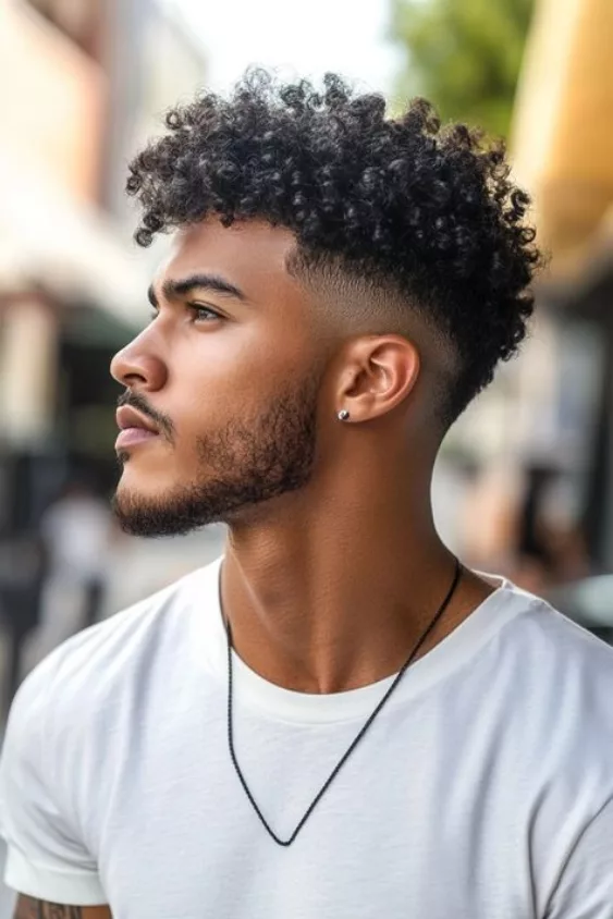 Low Fade haircut for men