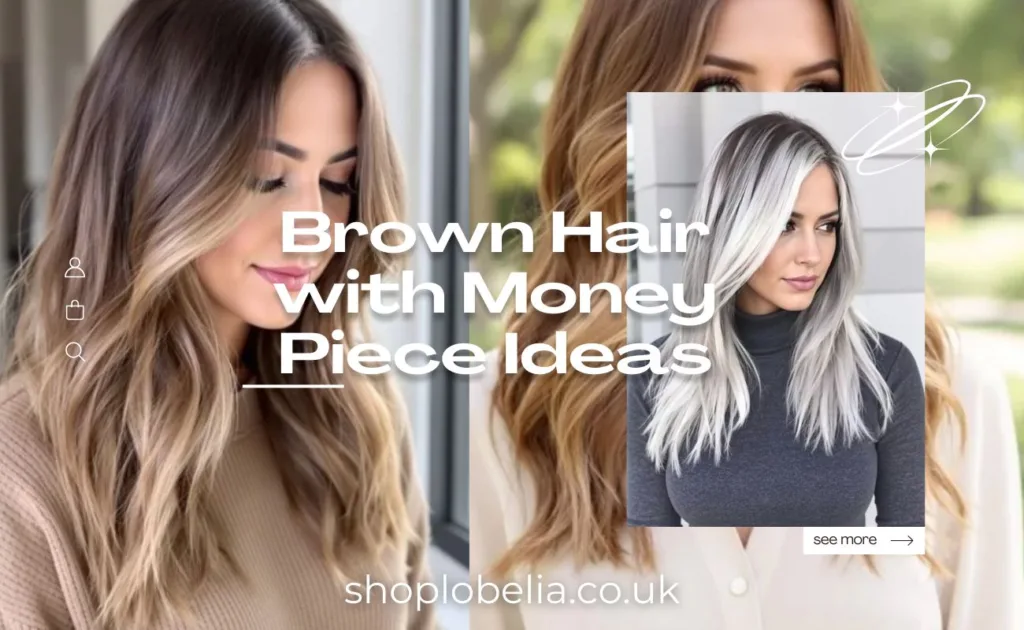 Brown Hair with Money Piece Ideas