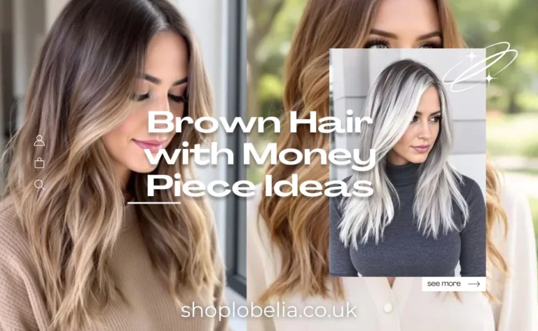 Brown Hair with Money Piece Ideas