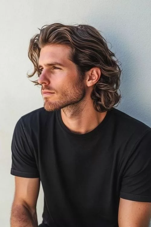 Long Waves with Widow’s Peak