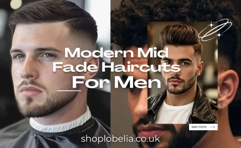 Modern Mid Fade Haircuts For Men