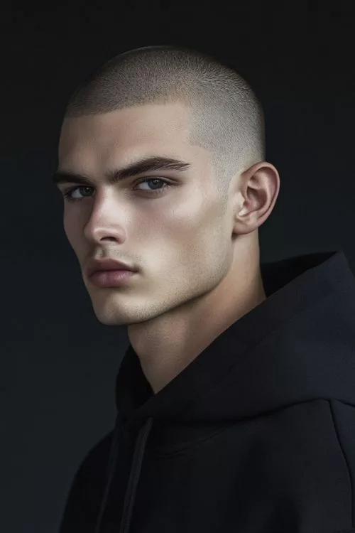 Skin Fade with Widow’s Peak