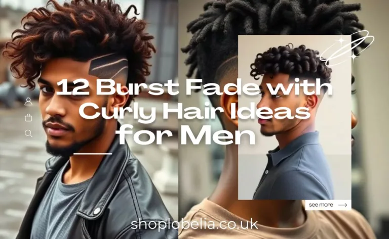 12 burst fade with curly hair ideas