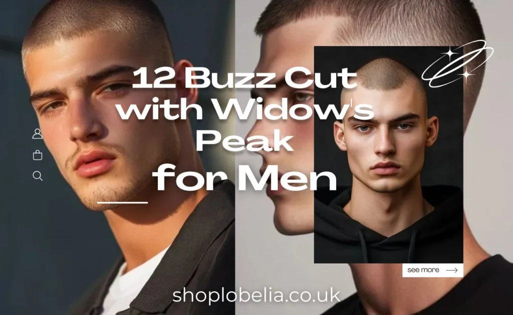 12 buzz cut with widows peak