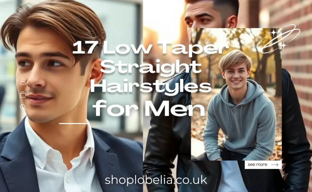 17 low taper straight hair