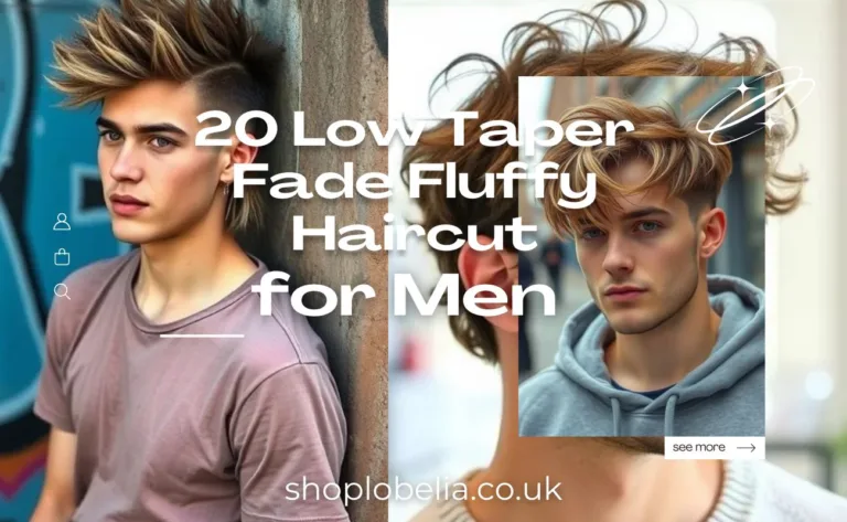 20 low taper fade fluffy haircut
