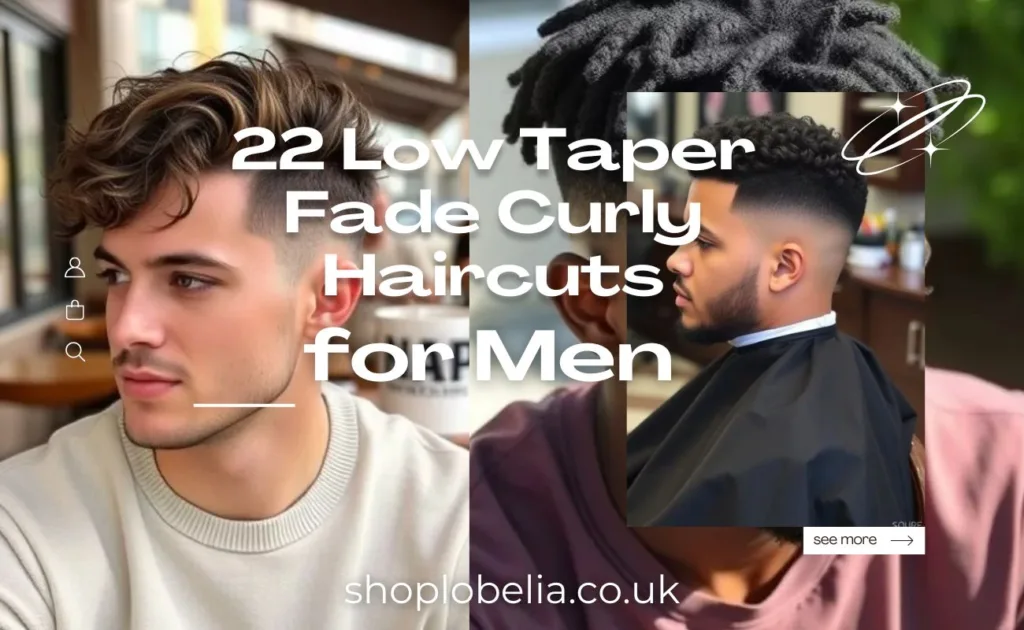22 low taper fade curly hair