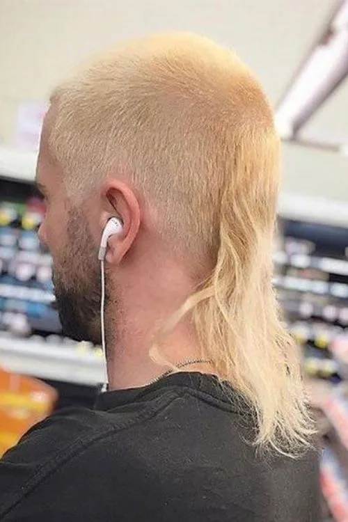 Bleached Blonde Skullet