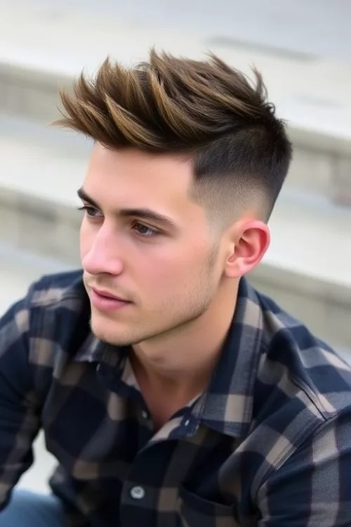 Grown-Out Crop with Faded Sides