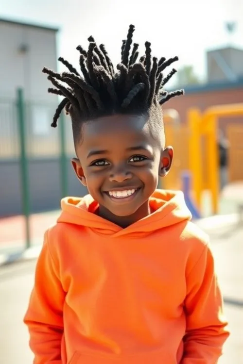 High Taper with Sponge Twists