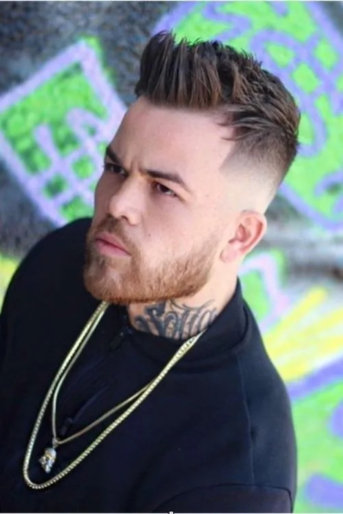 Ivy League with Drop Fade