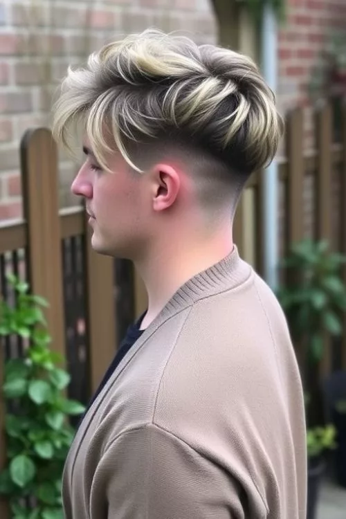 Layered Fluff with Low Drop Taper