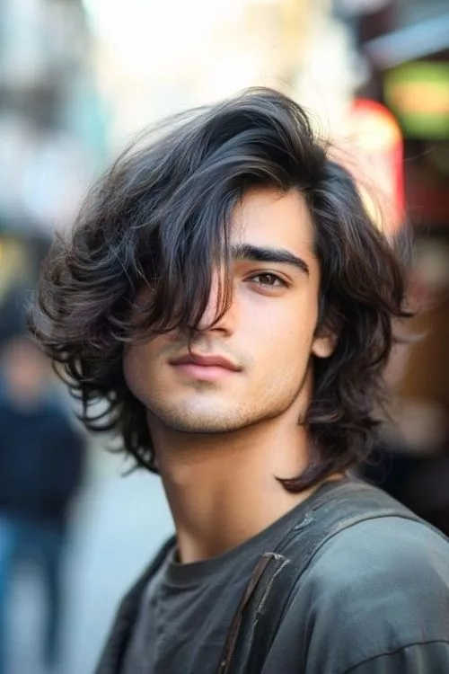 Long Top Blowout for Men