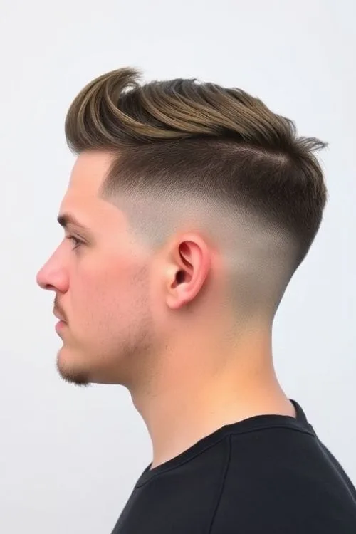 Medium Ivy League with High Fade