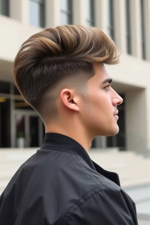 Medium-Length Fluff with Sharp Fade Lines