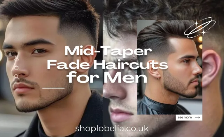 Mid-Taper Fade Haircuts for Men