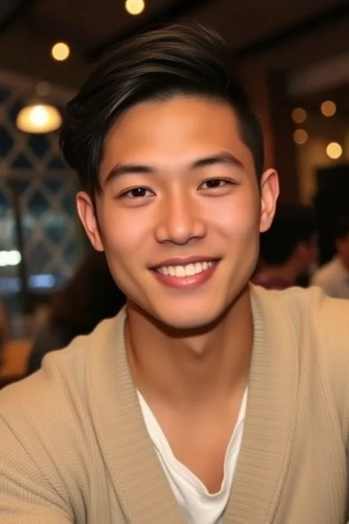 Side Part with Burst Shadow Fade for Men