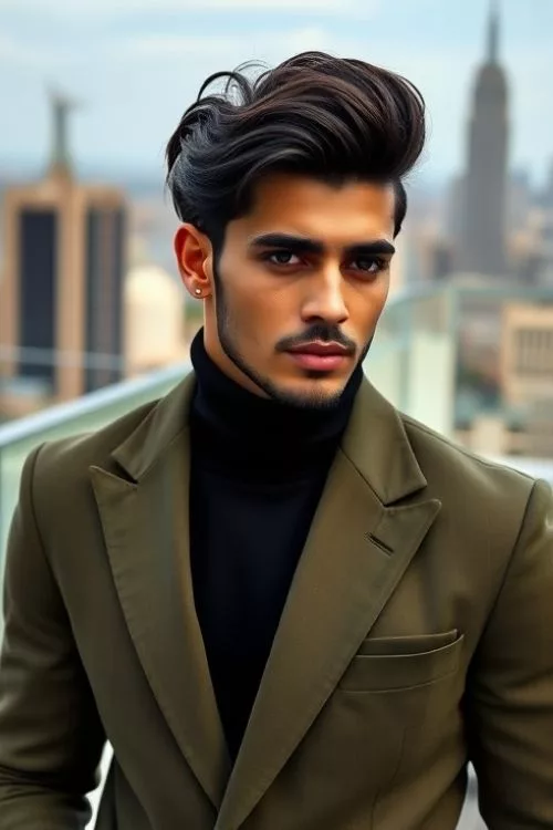 Side-Swept Undercut for Men