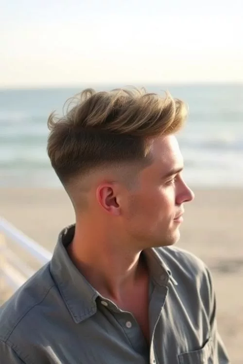 Soft Wavy Taper with Mid-Length Top