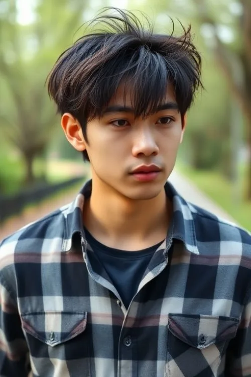 Tousled Layers with Soft Fade