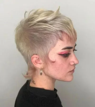 Undercut Pixie Mullet Fusion