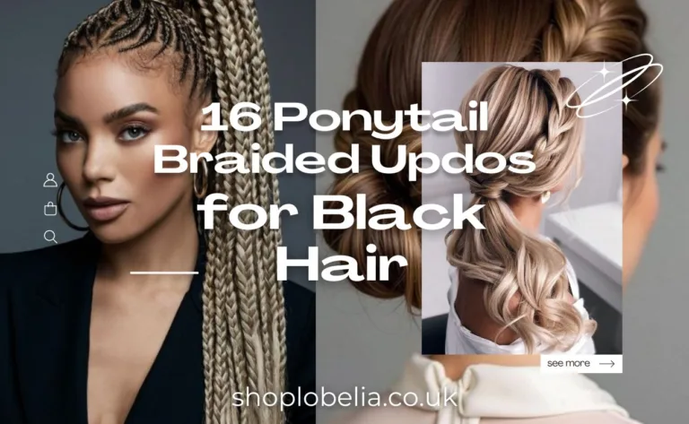 16 ponytail braided updos for black hair