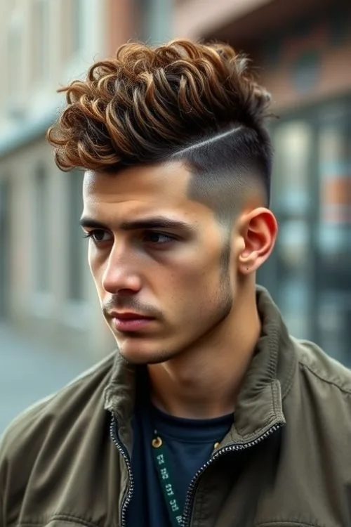 Mohawk Style Low Fade
