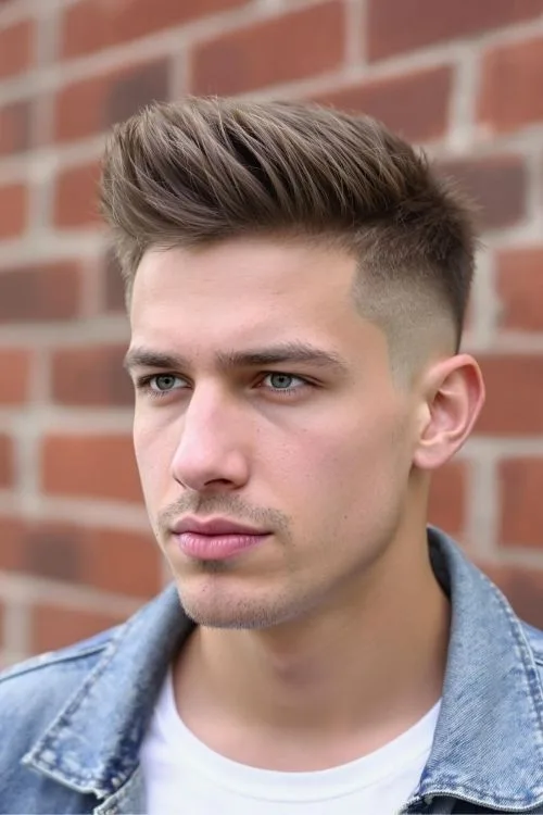 Textured Crop with Low Fade
