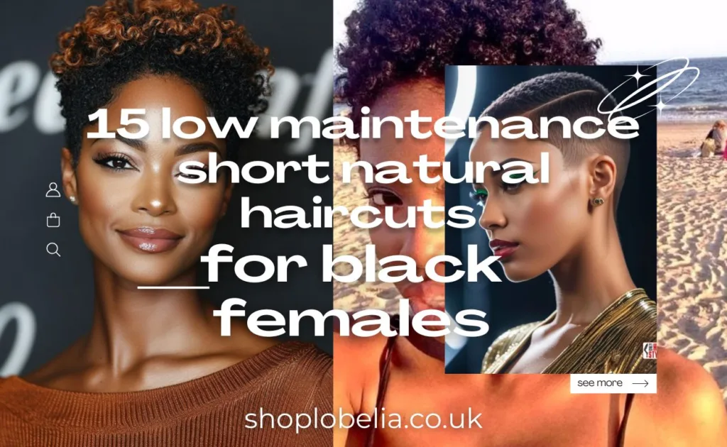 15 low maintenance short natural haircuts for black females