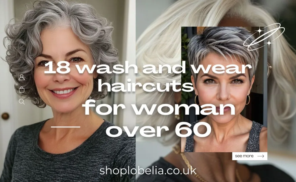 18 wash and wear haircuts for woman over 60