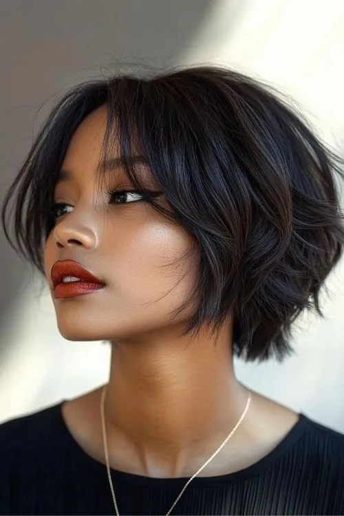 Choppy Layered Bob