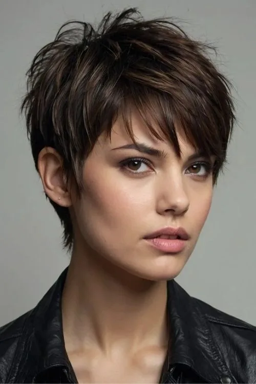 Cropped Pixie with Layers