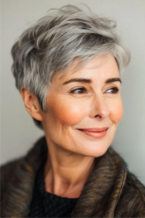 Feathered Tapered Pixie