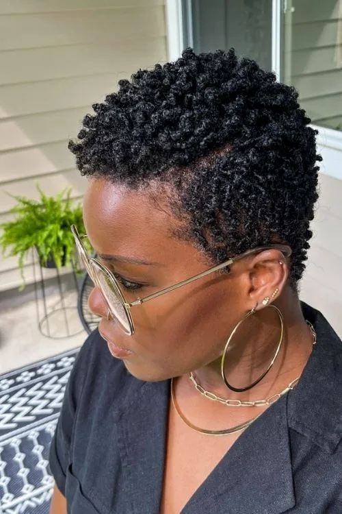 Wash-and-Go Short Curls