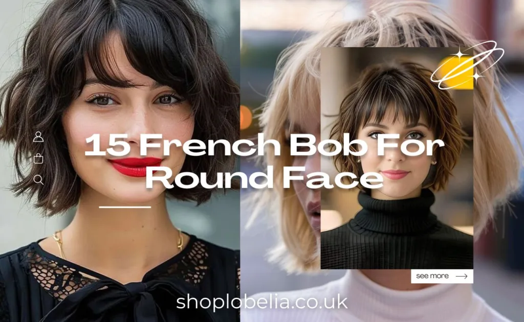 15 french bob for round face