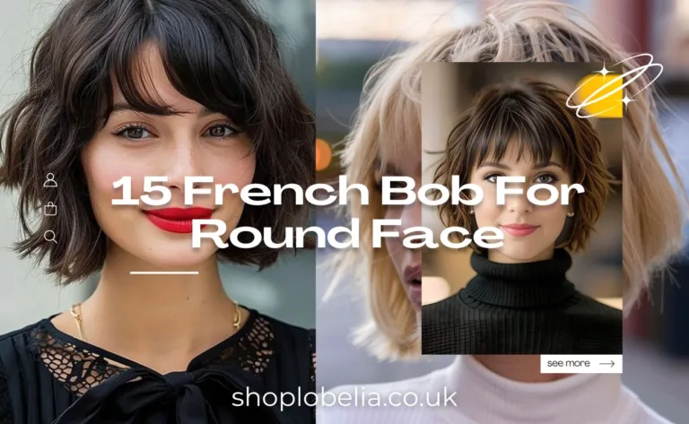 15 french bob for round face