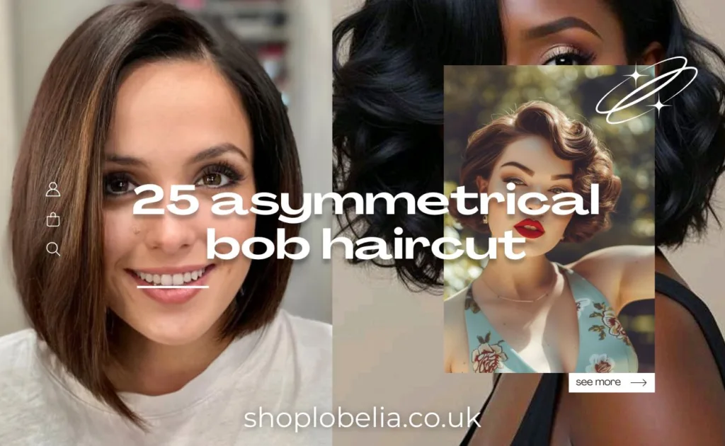 asymmetrical bob haircut