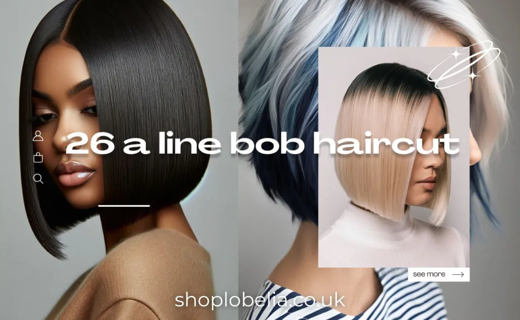 a line bob haircut