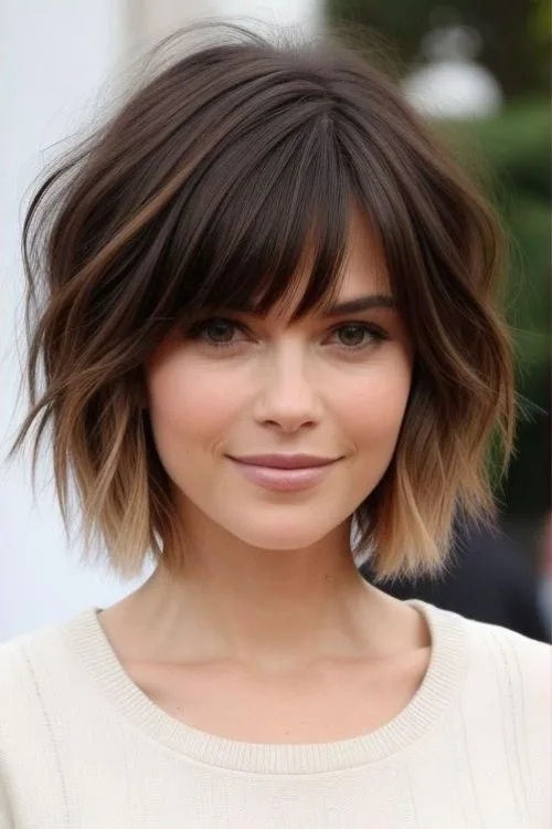Inverted French Bob for Volume at the Back