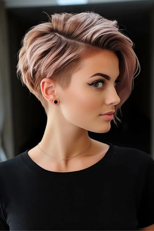 Pixie-Influenced A-Line with Undercut