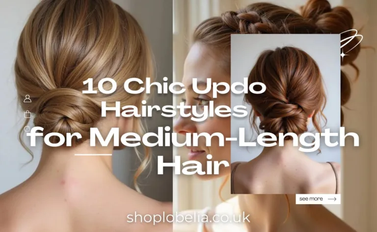 10 Chic Updo Hairstyles for Medium-Length Hair for Any Occasion