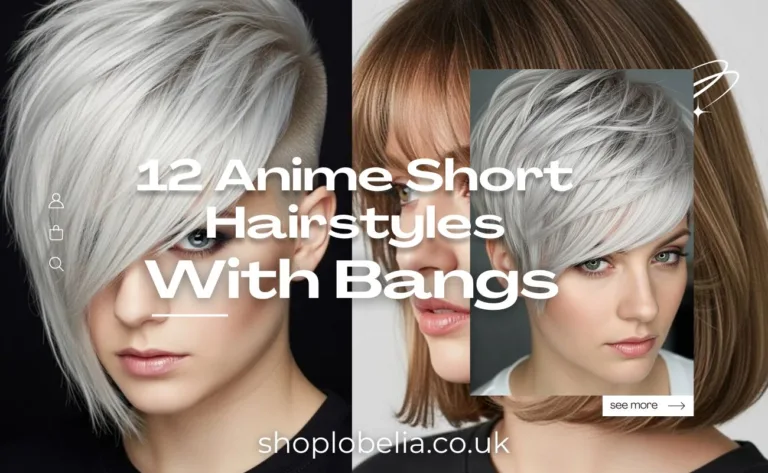 12 anime short hairstyles with bangs