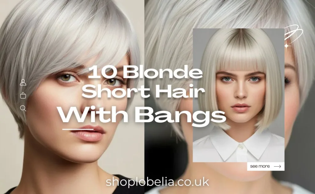 Blonde Short Hair With Bangs Ideas