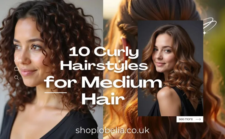 Bounce and Style 10 Gorgeous Curly Hairstyles for Medium Hair