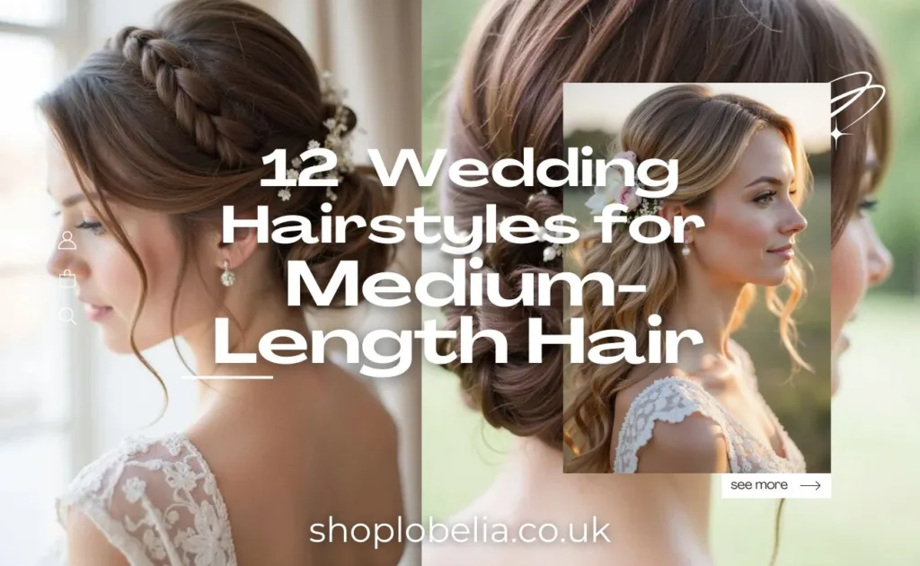 Wedding Hairstyles for Medium-Length hair