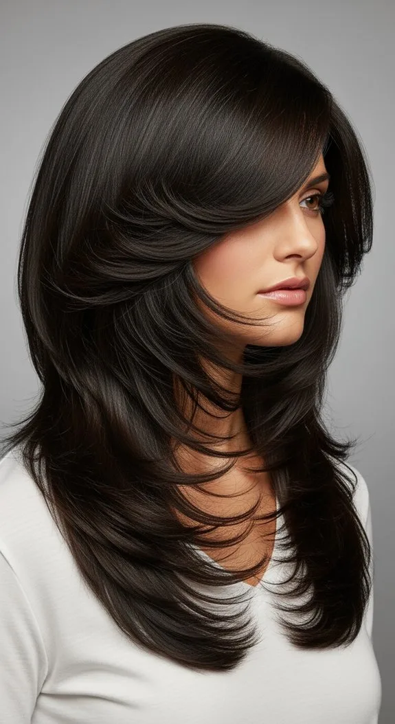 bold dramatic sculptural layers