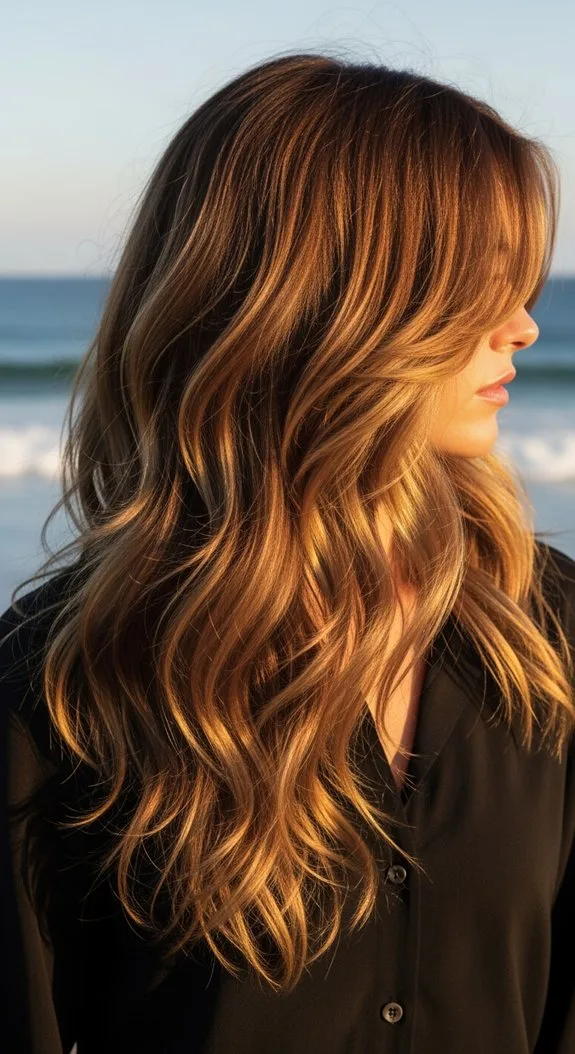 dimensional textured face framing effortless