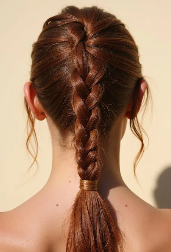 elevated everyday ponytail with texture